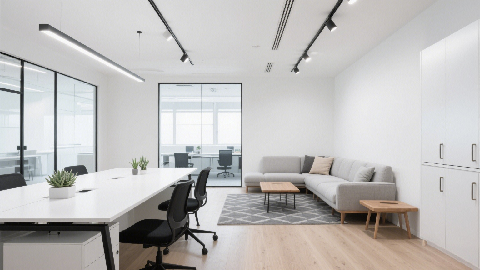 現代簡約風辦公室裝修:打造舒適與功能并存的空間